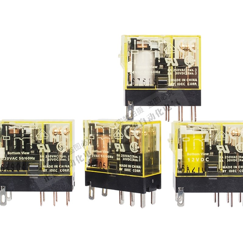和泉IDEC中间继电器J1S-C-J2S--D-D24-D12-A24-A110-A220