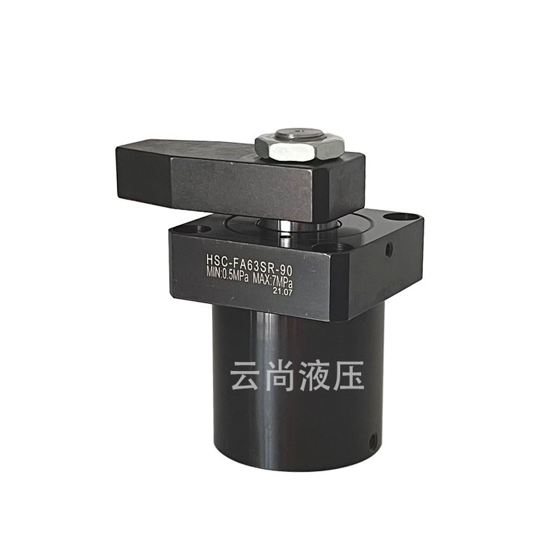 SC-FA40X90上法兰型转角油缸CS台湾嘉刚型夹紧旋转转角下压