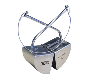 抓斗式采泥器 污泥采集底泥取样器淤泥河中污泥采集 挖斗式采泥器