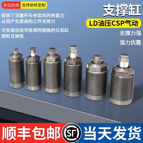 HSP浮动支撑液压油缸CSP26-BLK30 F36 45AL工装夹具辅助油缸嘉刚