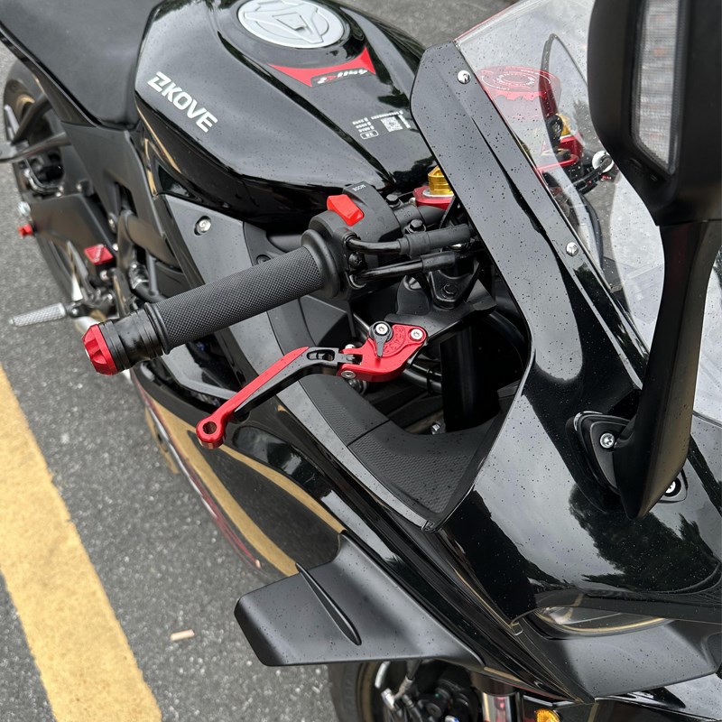 凯越450RR 3k21RRS改装刹车牛角离合手柄竞技防摔护弓手把胶握把