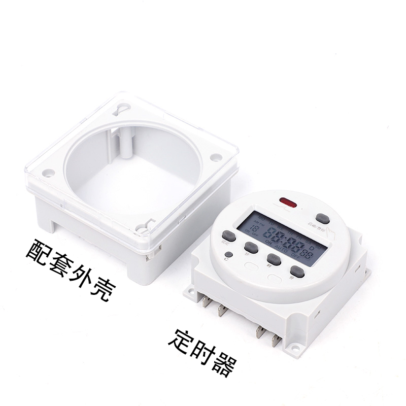 倒计时定时器CN1i02A单双段自动循环秒控时电源开关220V110V12V24
