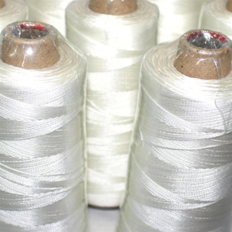 裕舜0.8MM高硅氧纤维线1u00克一轴 耐高温防火线 1000度工业线