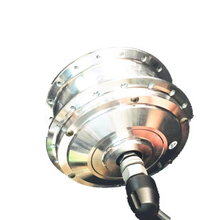 36v自行车改电动 48v后驱电动助力 前轮电机轮组 24v前驱电机u