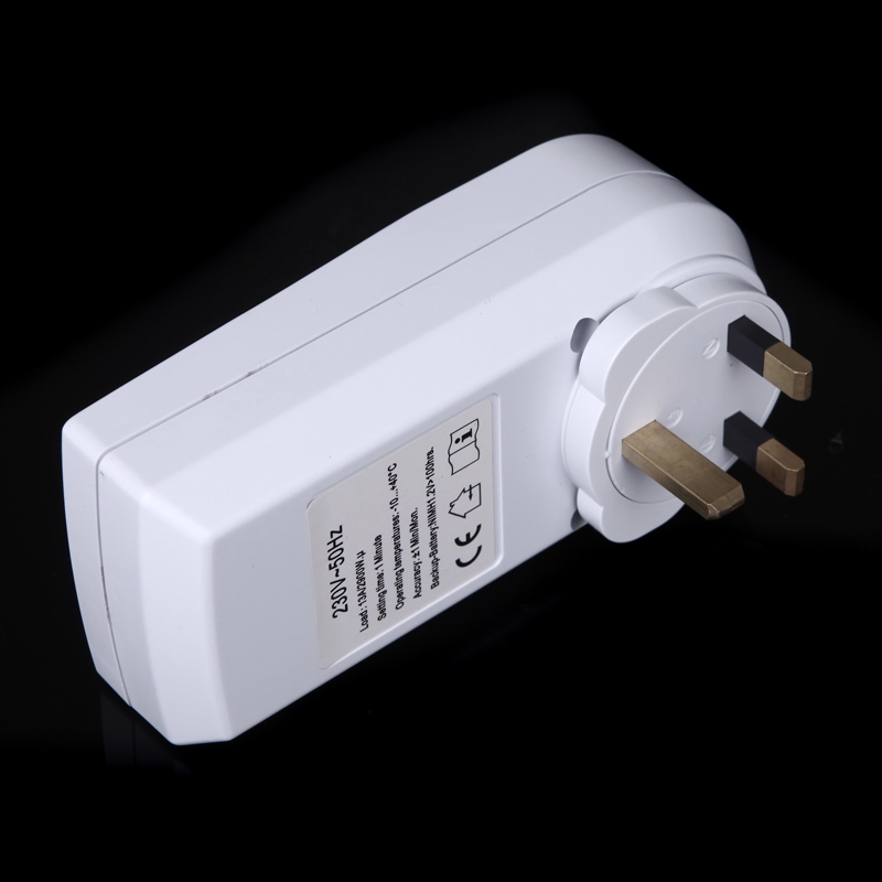 英规智能家用电子定时p器 厨房电动车预约定时开关插座 自动断电