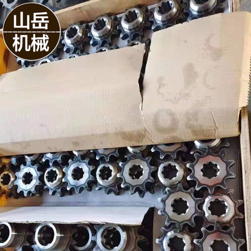 厂家生产工业链轮单排双排三排45钢材质齿轮非标机械设备传动配件