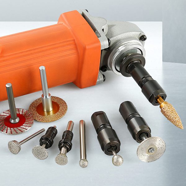 工具转转换头直切割机改装电磨头机变雕刻机磨光机多功能磨角磨机