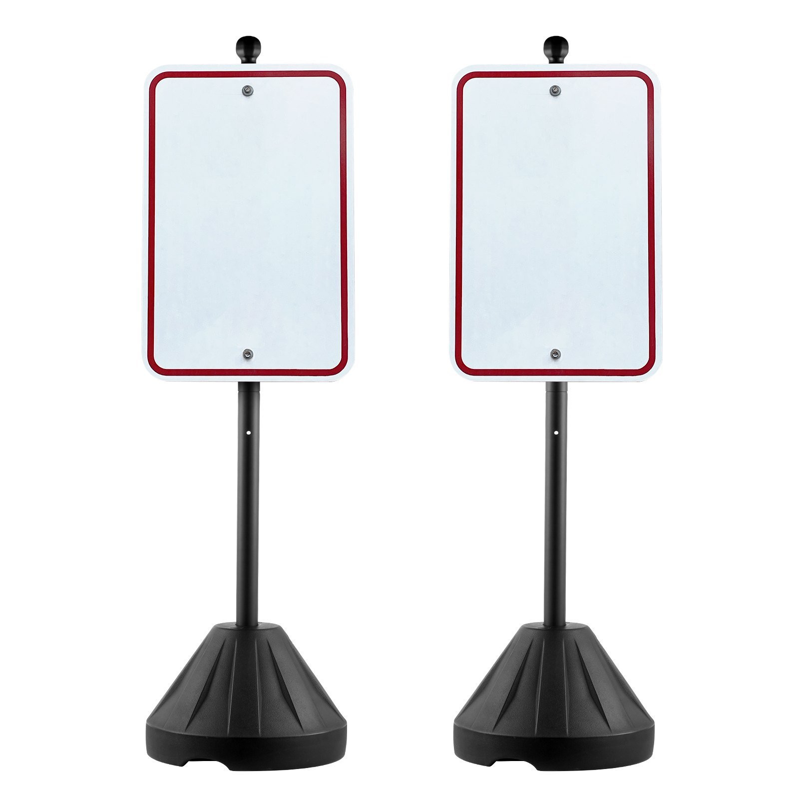 可移动带轮子注水交通停车安全导引标识广告牌支架展示支架