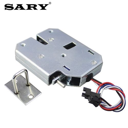 快递柜锁12v小型电磁锁5v24v储物柜电M子锁电控锁门锁售货机锁