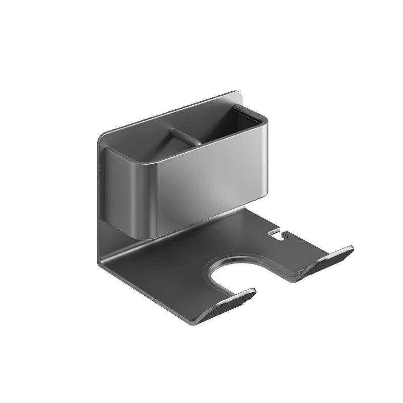 吹风机置物架免打孔壁挂式挂电吹风筒支架家用挂墙上Y收纳挂架神