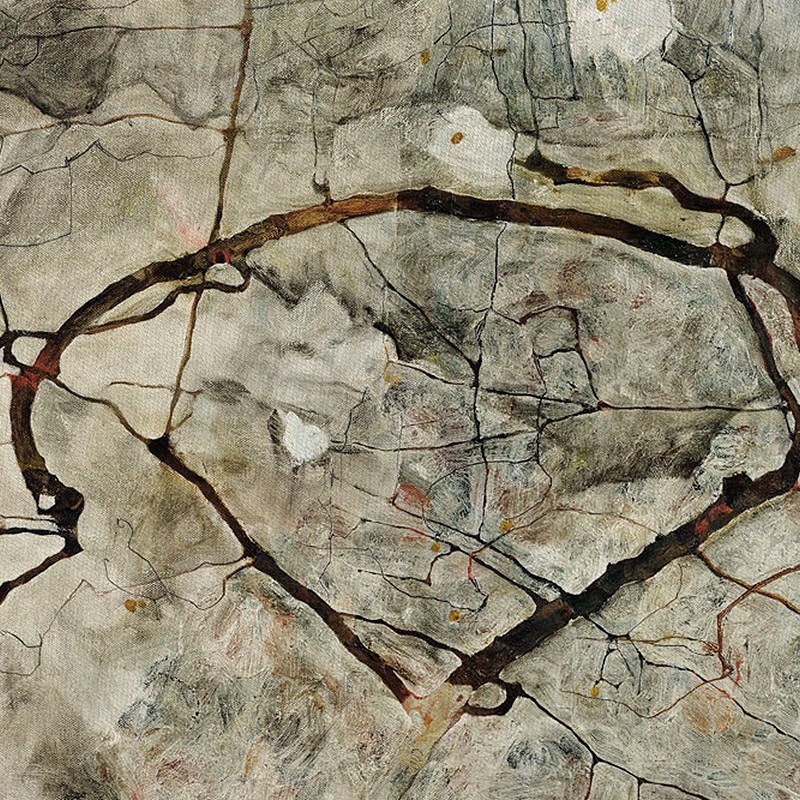 席勒 书房 壁画秋树抽象客厅餐z厅玄关装饰画现代过道风景艺术定