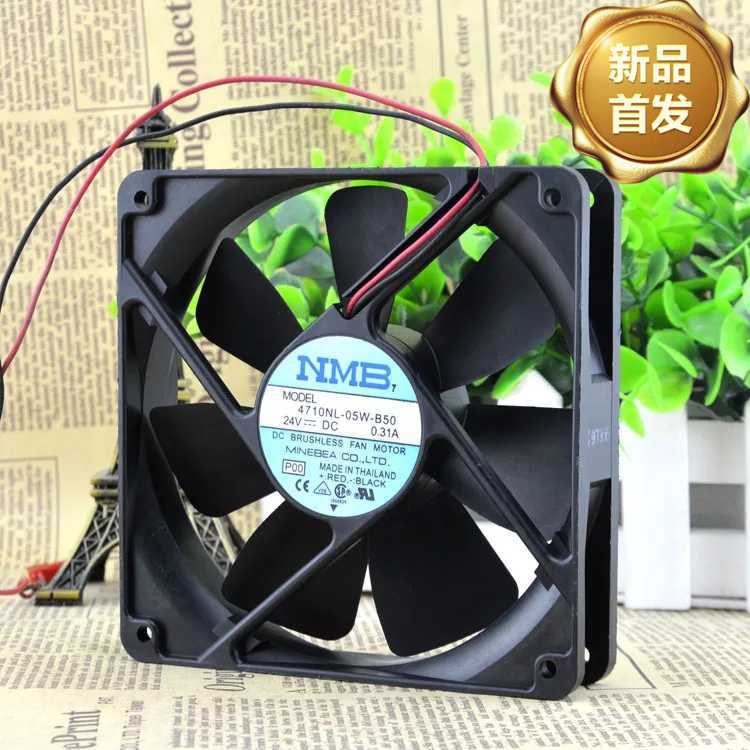 NMB 12CM变频器风扇 静音p风扇 12025 24V 0.31A 4710NL-05W-B50
