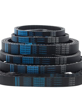 同步带皮带同步轮同步k带同步轮158XL/160XL/162XL/164XL带宽10mm