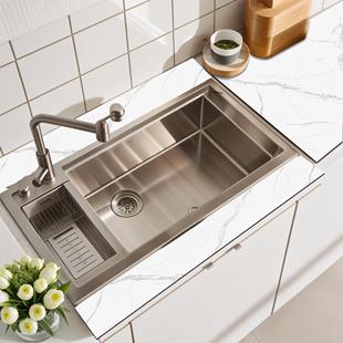 厨房台面硅藻泥吸水垫长条水槽边洗手台水池龙头窄边沥水垫可裁剪