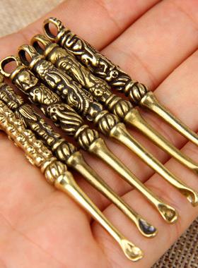 铜挖耳勺 铜耳勺