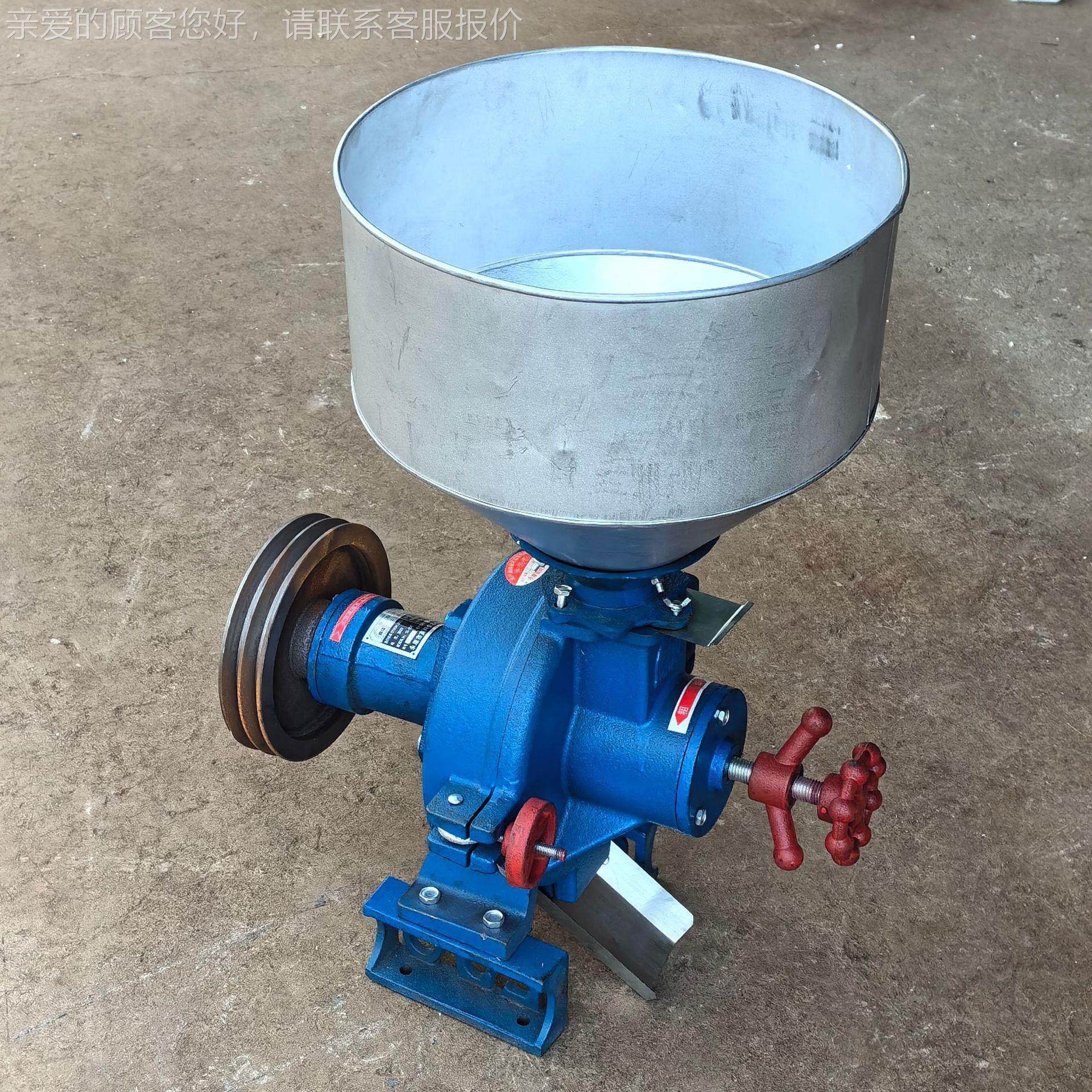 大型25磨0钢磨片式磨粉浆机粉碎优大米玉米颗粒机型打粉米浆YNU惠,机械设备,粉碎机,淘宝优惠券,粉丝福利购,淘宝优惠卷