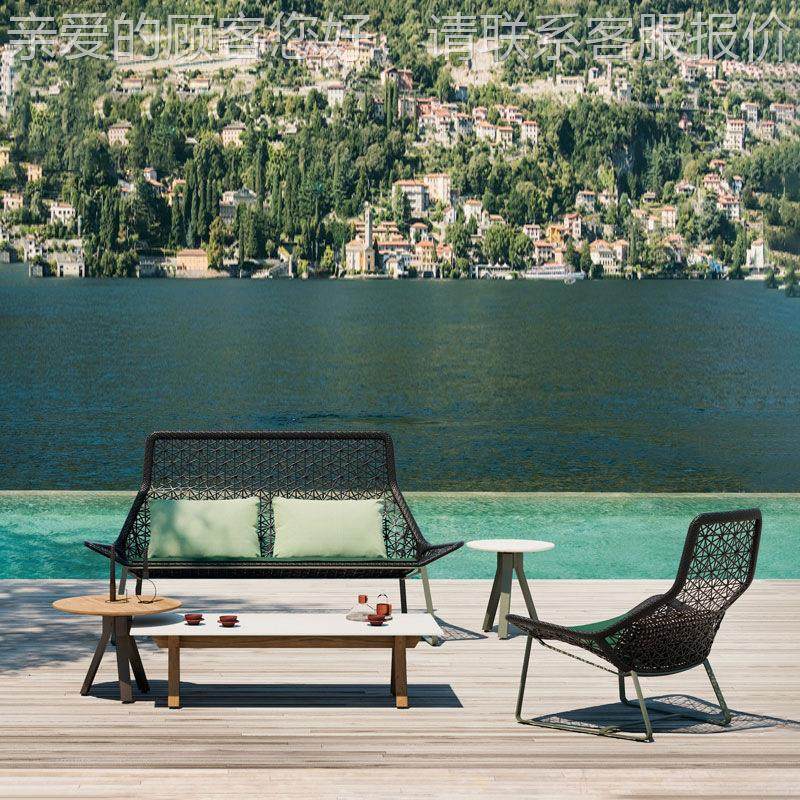 跨境北欧户外沙发庭院墅椅928藤编沙发阳台花藤别园休闲户外家具,住宅家具,户外沙发,淘宝优惠券,粉丝福利购,淘宝优惠卷