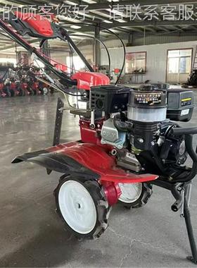 油走新式DZU直型连两驱微耕机自开沟家用旋耕柴款小多功能耕地