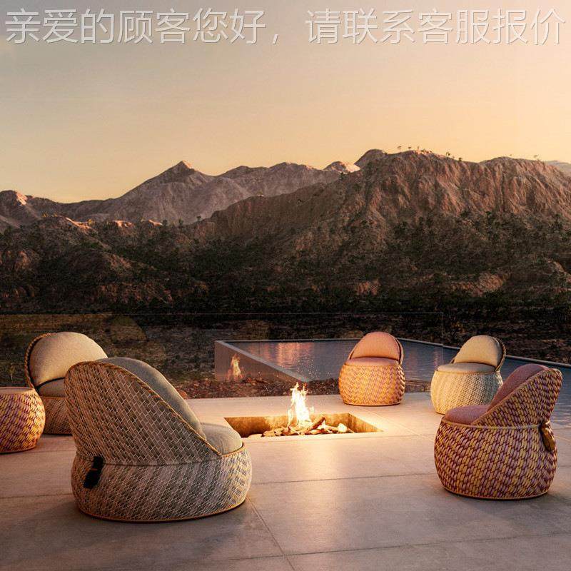 户藤编沙外发单人休藤椅茶闲几花组合懒人166露天庭院藤艺园创意,住宅家具,户外沙发,淘宝优惠券,粉丝福利购,淘宝优惠卷