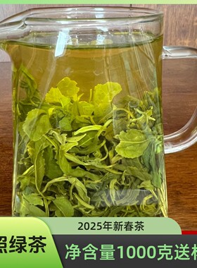 【1000克】日照绿茶2025新茶浓香板栗香耐冲泡有沙口茶叶
