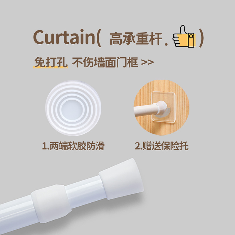 中式门帘隔断帘家用玄关卧室客y厅半截布帘免打孔厨房卫生间遮挡