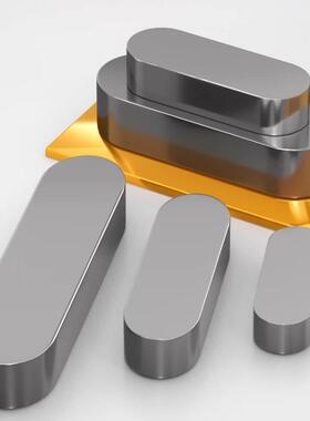 A3钢扁键圆角a型方键Gb1096A扁键销键槽方带M40M36M32M28M25M20