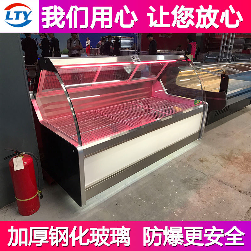 定制鸭脖柜周黑鸭熟食柜卤菜柜点菜柜保鲜柜凉菜柜商用冷藏展示柜