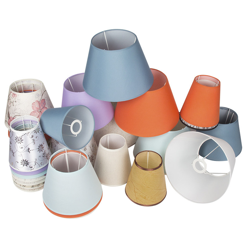 DIY台灯落地灯灯罩外壳配件酒店宾馆民宿灯罩换新服装店咖啡厅E27