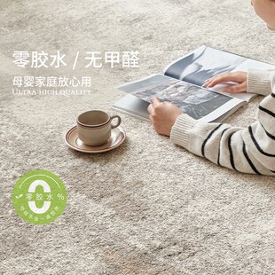 卡提克兰无胶防水客厅地毯轻奢高级感沙发地垫2025新款免洗茶几垫