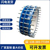 不锈钢传力接头304材质双法兰松套限位伸缩节 c2f型传力伸缩器