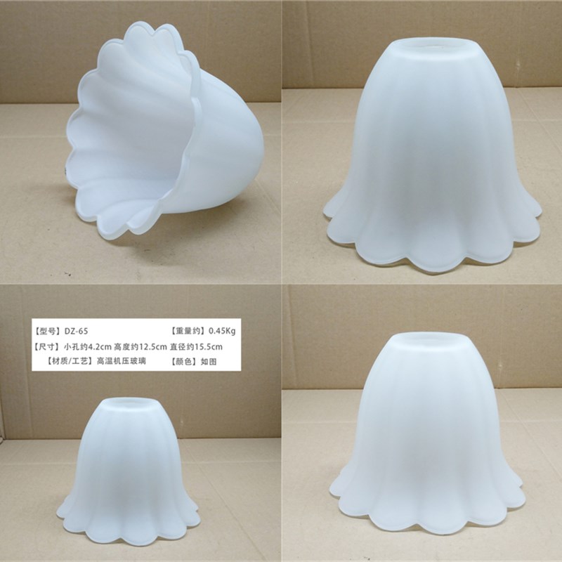 创意灯小款灯具配件玻璃罩灯欧式磨砂E27吊灯风扇壁灯床头灯台灯