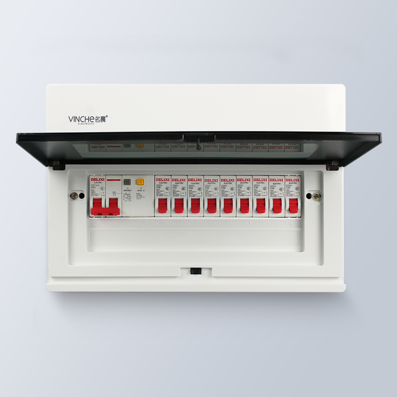 德力西空气开关带漏电保护器1p16A 32A 40A 2P63A总电闸三相四线