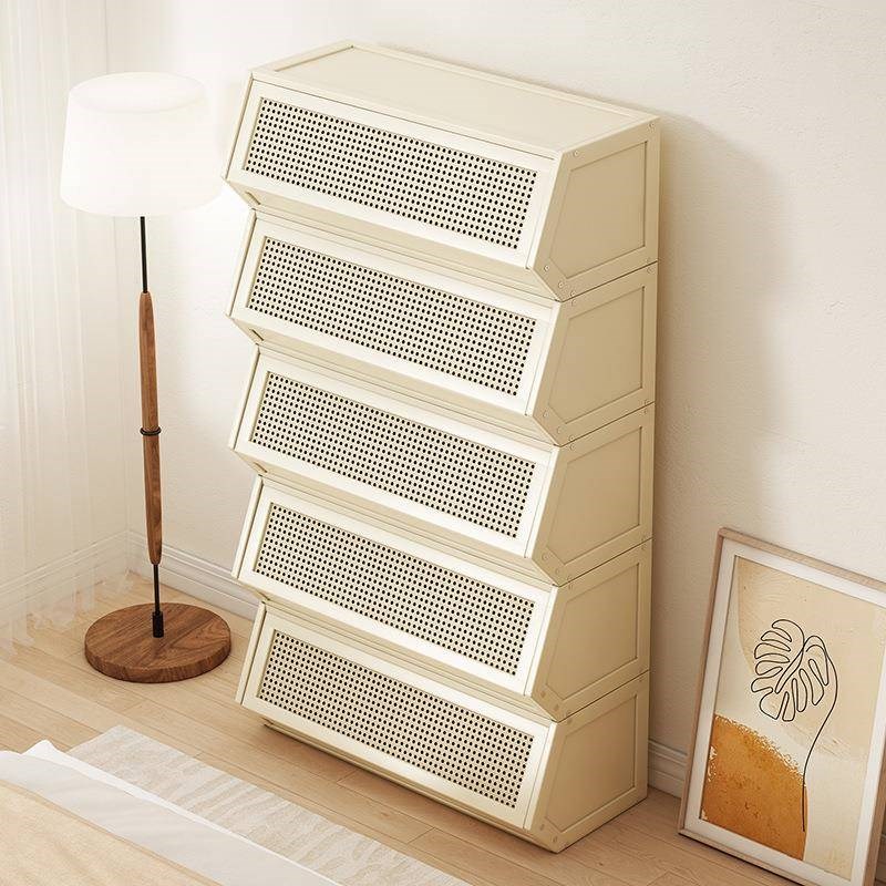 床头柜室小型g奶油风置物架卧床1010边侧边柜非实0木收创意纳柜22