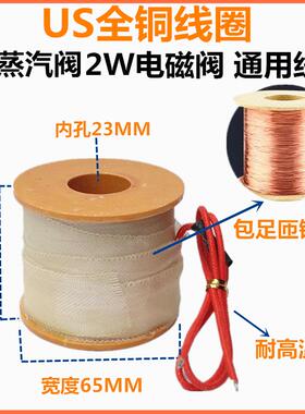 US高温蒸汽阀US15/20/25电磁阀水阀220v全铜线圈DN40/50线圈DC24v