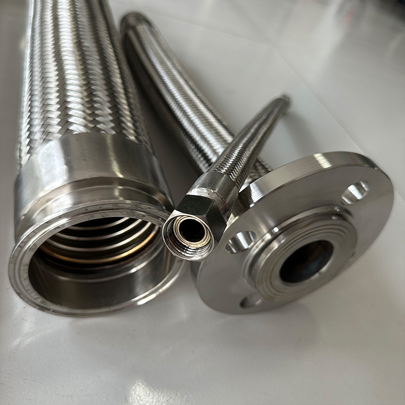 卡盘金属软管大口径金属软管工业金属编织软管整体不锈钢现货供应