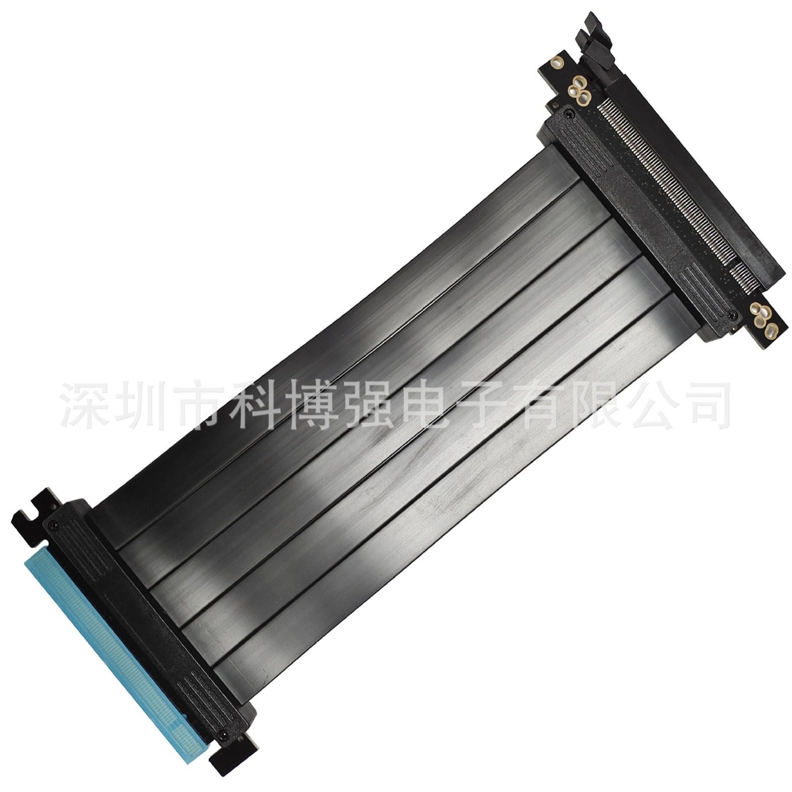 厂家直销 PCIE 3.0 X16显卡延长线机箱pci-e转接线180度全速稳定