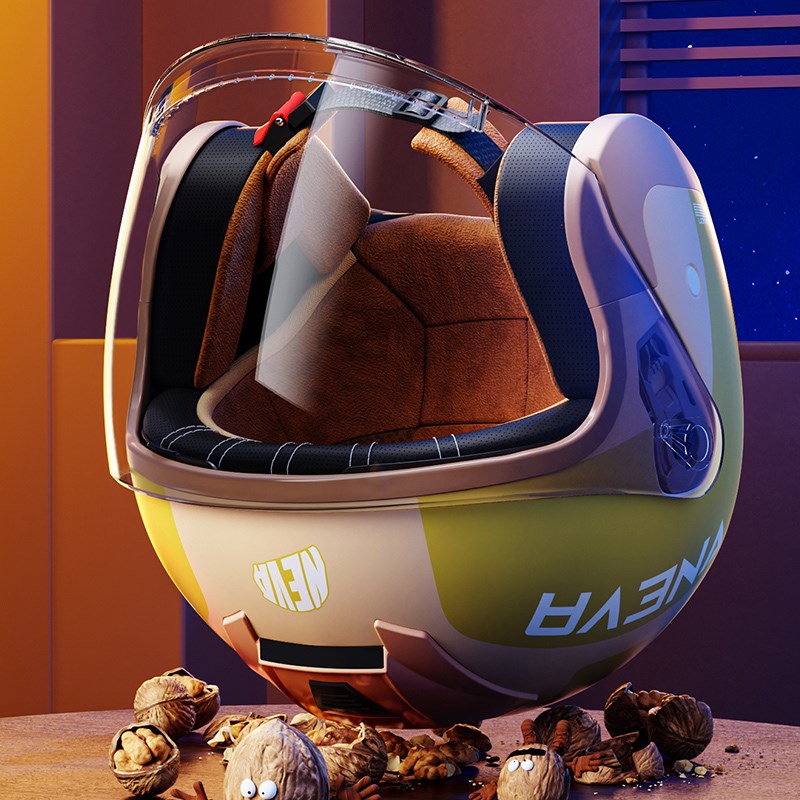 2025新款3c认证电动车头盔男女士摩托I车秋冬季保暖安全帽四季通