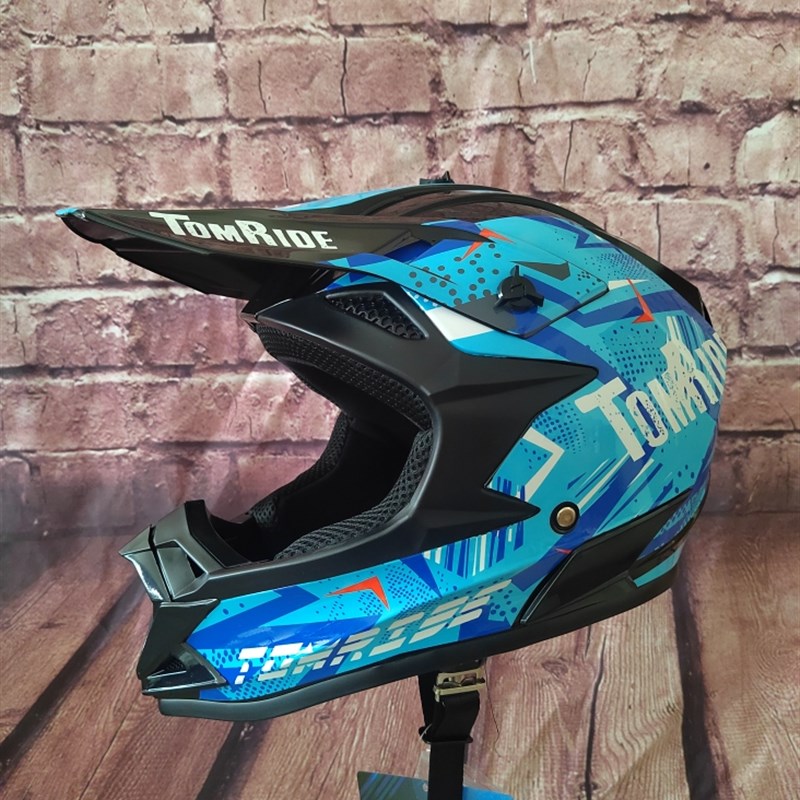 瑕疵处理越野头盔山地自行车头盔卡丁车头盔速降儿童少年沙滩头盔