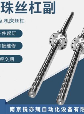 滚珠丝杆生产厂家  FFZD双螺母滚珠丝杆 8010滚珠丝杠副