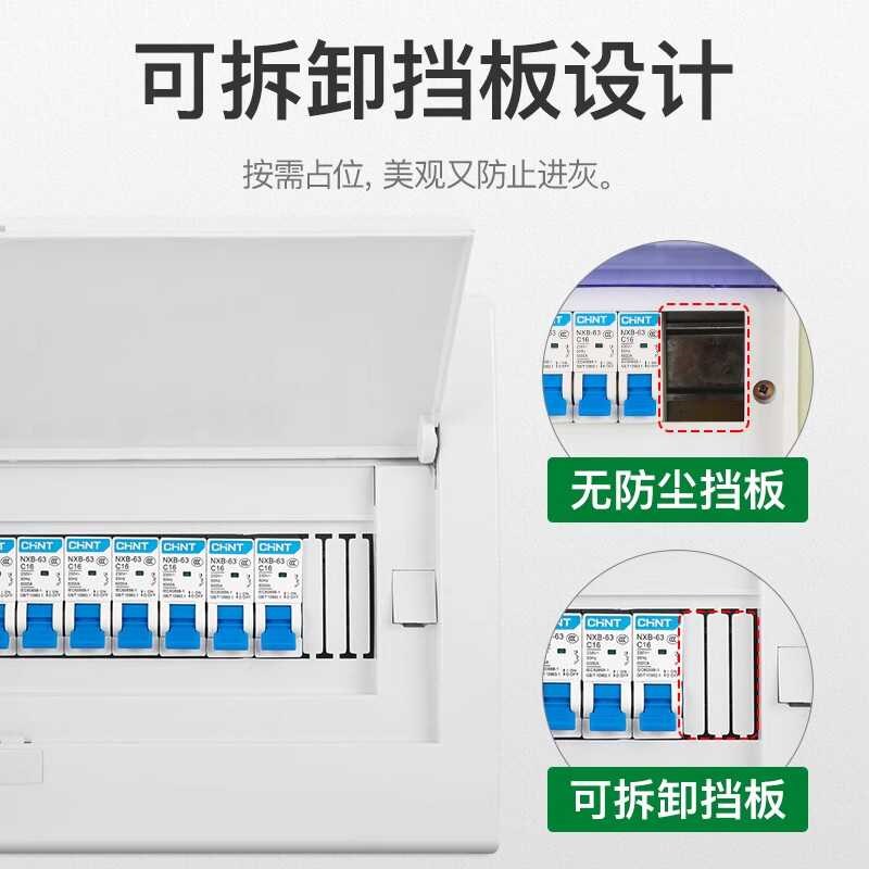 广东型配电箱面板强电箱盖子家用2-22位空开盒盖板开关电源表箱