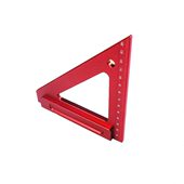 木工辅具 150MM 直角尺 木工三角尺 木工工具 铝合金三角尺