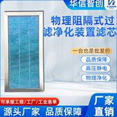 物理阻隔式 过滤除杂质空气净化器净化除尘滤芯工业医院除尘效率