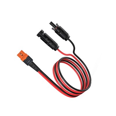 MC4转XT60I-F母头带信号针纯铜充电线正浩太阳能板户外电源连接线