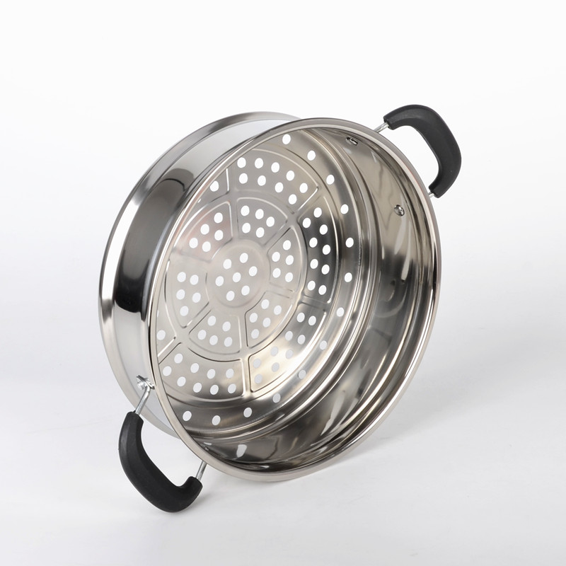 蒸笼家用304不锈钢蒸屉蒸锅炒锅电F锅奶锅汤锅蒸笼屉蒸架箅子蒸格