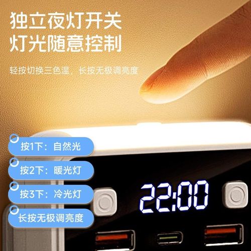 多功能插座转换器带小夜灯86型USB快充K插排一转多孔扩展转换插头