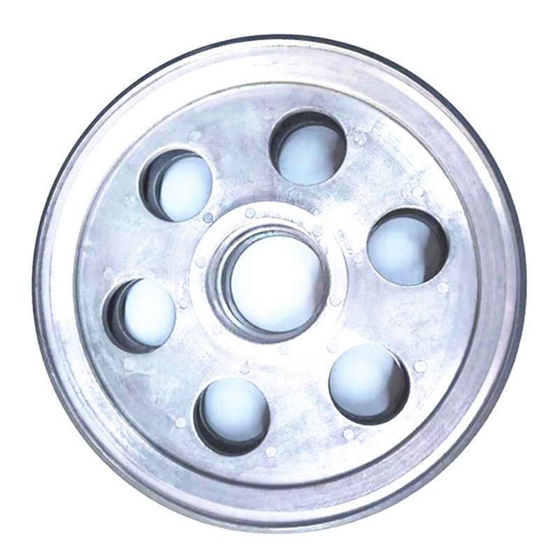 挤出机 铝轮铝合金储线轮导线轮直径250MMO圆槽平槽普阳硬阳喷瓷