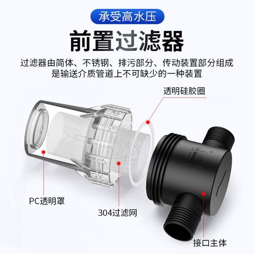 水管管过滤器塑料泥沙青苔去w杂质养殖农场4分6分管不锈钢滤网
