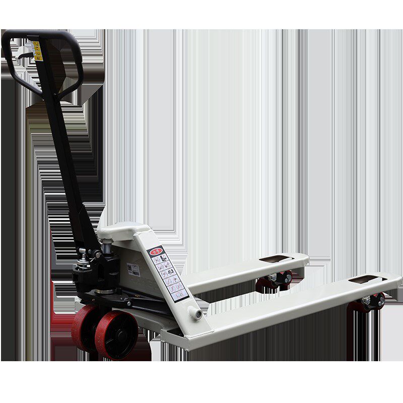 杭叉 手动液压叉车加长搬运车 杭A州地牛托盘车手推车2吨3吨平台