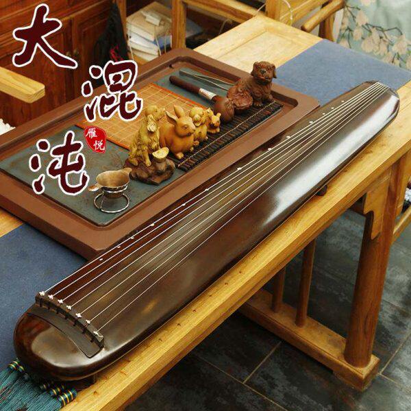 雁悦扬州斫琴老杉木古琴混沌式纯手工初学者入门仲尼式古琴乐器