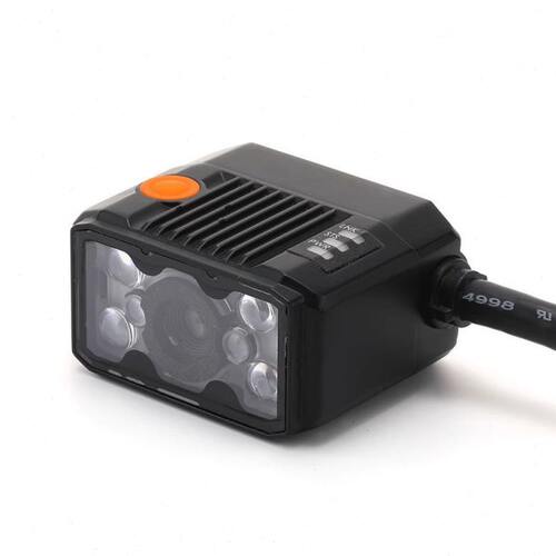 固定式条码二维码扫码模组工业DPM金属镭雕激光雕刻 网口扫描器